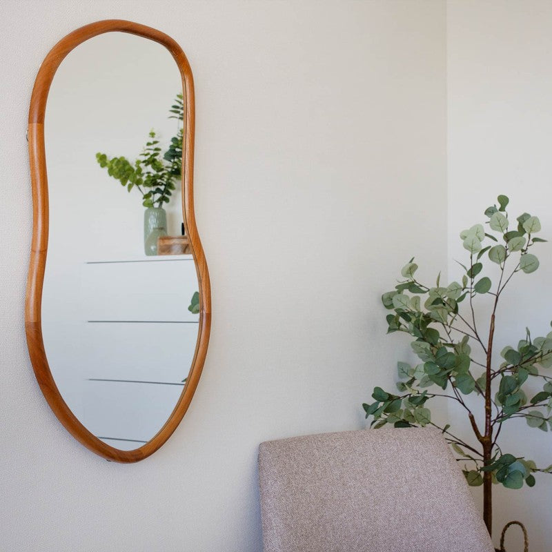 ESPEJO AMSTERDAM MADERA 75cm