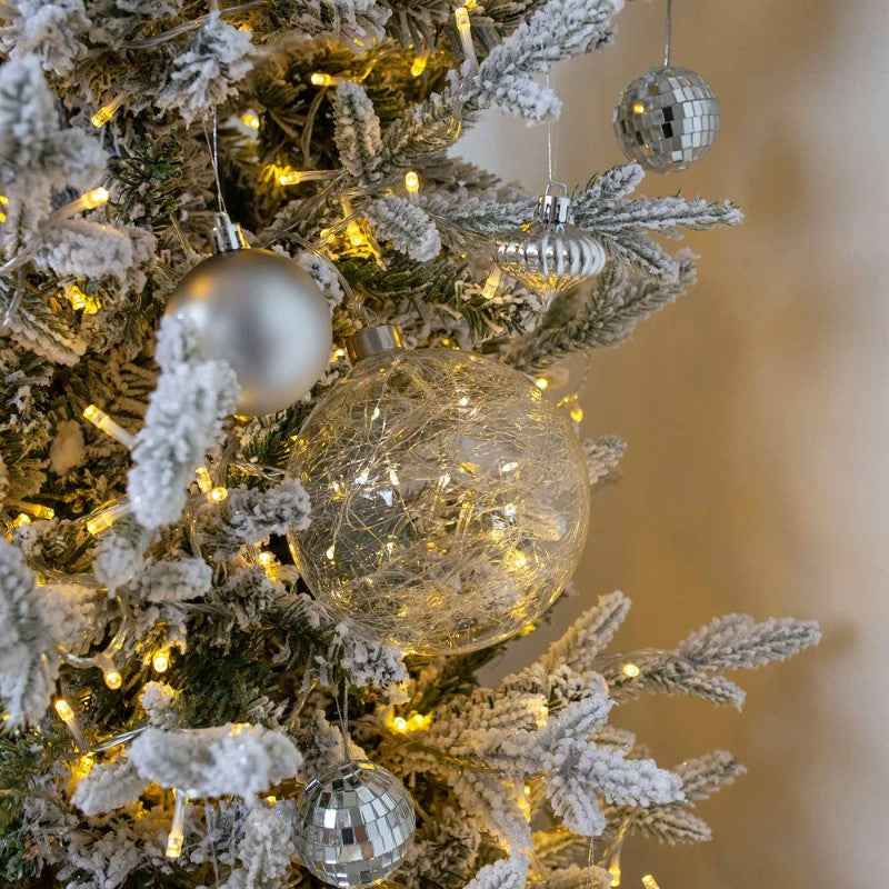 BOLA NAVIDAD YOEL LED 12cm