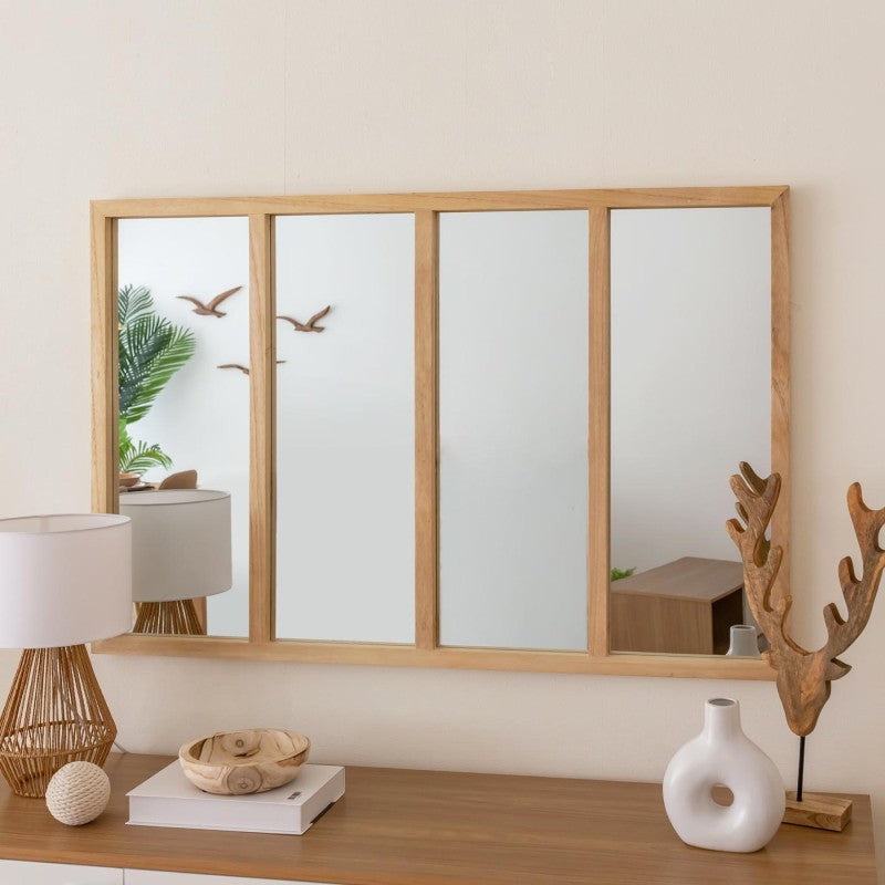 ESPEJO OSIRIS MADERA 116cm
