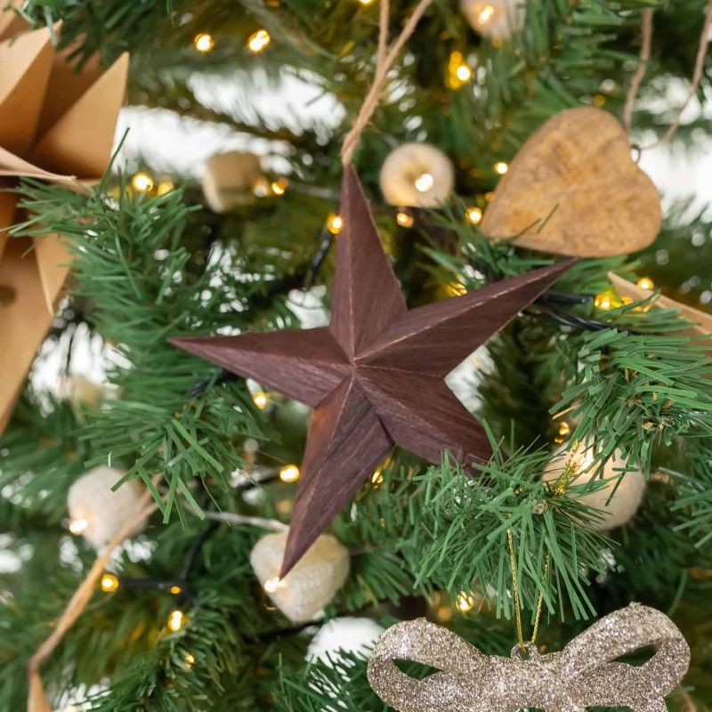 SET 4 ESTRELLAS NAVIDAD CINAR 15cm