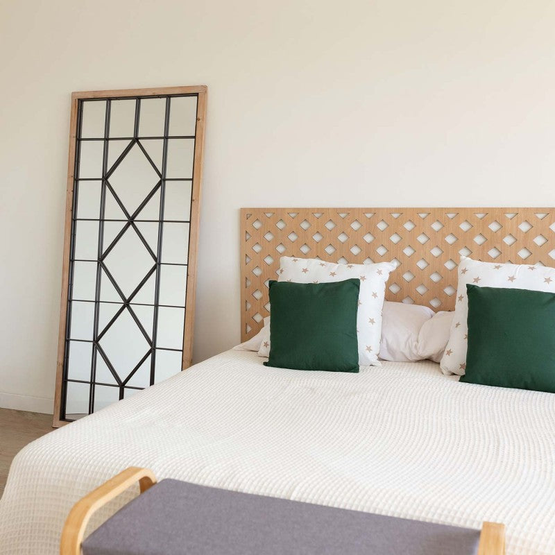ESPEJO VENTANA BERAT MADERA 165cm