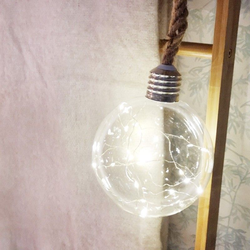 BOLA NAVIDAD YERIK LED 14cm