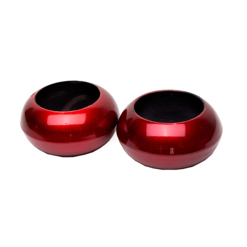 SET 4 ANILLOS SERVILLETAS ARGI ROJO